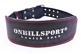 Пояс атлетический с пряжкой 6/12 см, OnhillSport