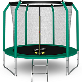Батут премиум ARLAND 10FT с внутренней страховочной сеткой и лестницей