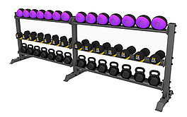 A0157 Стойка для хранения оборудования (гири-гантели-мячи) DHZ
