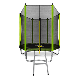 ARLAND Батут  6FT с внешней страховочной сеткой и лестницей (Light green) (СВЕТЛО-ЗЕЛЕНЫЙ)