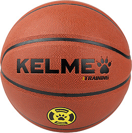 Мяч баск. KELME Training, 9806139-250, р.7, 8 пан., ПУ, нейл.корд, бут.кам., коричневый