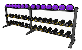 A0156 Стойка для хранения оборудования (гантели-мячи) DHZ