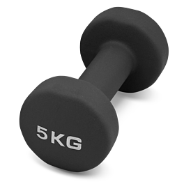 Гантель для аэробики неопреновая PRCTZ NEOPRENE DUMBBELL, 5 кг.